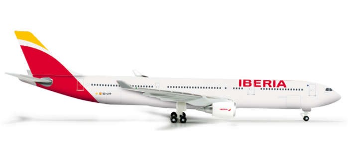 NUOVO OVP Iberia AIRBUS a330-300 Herpa 555722-1:200 