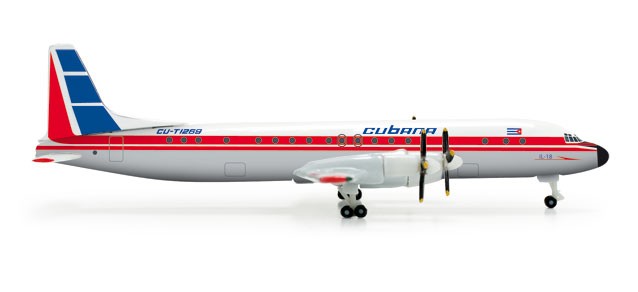  Cubana Ilyushin Il DE 62 m Avion Herpa 529365 