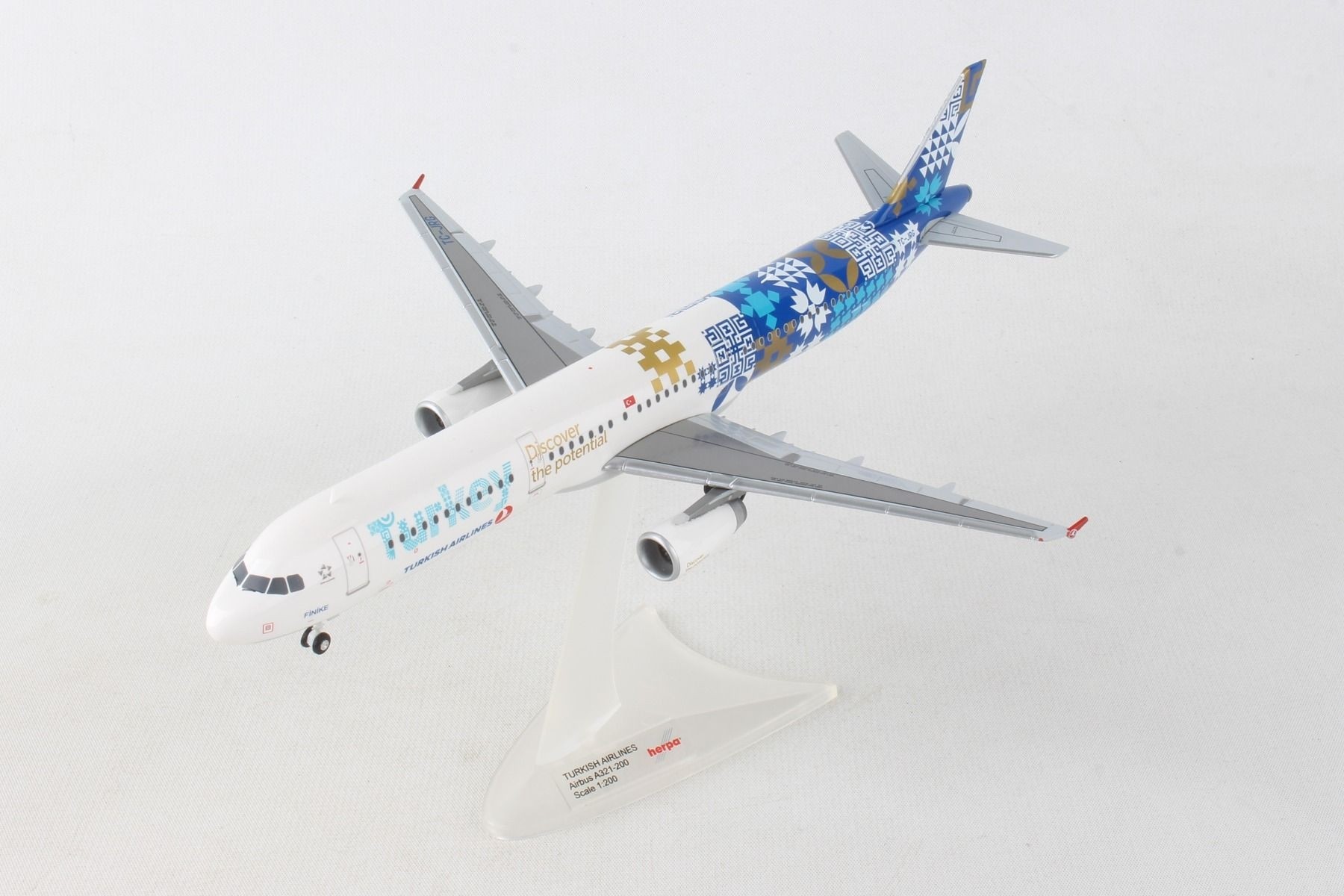 Discover The Potential Vehicle Herpa 557900   Turkey Turkish Airlines Airbus A321