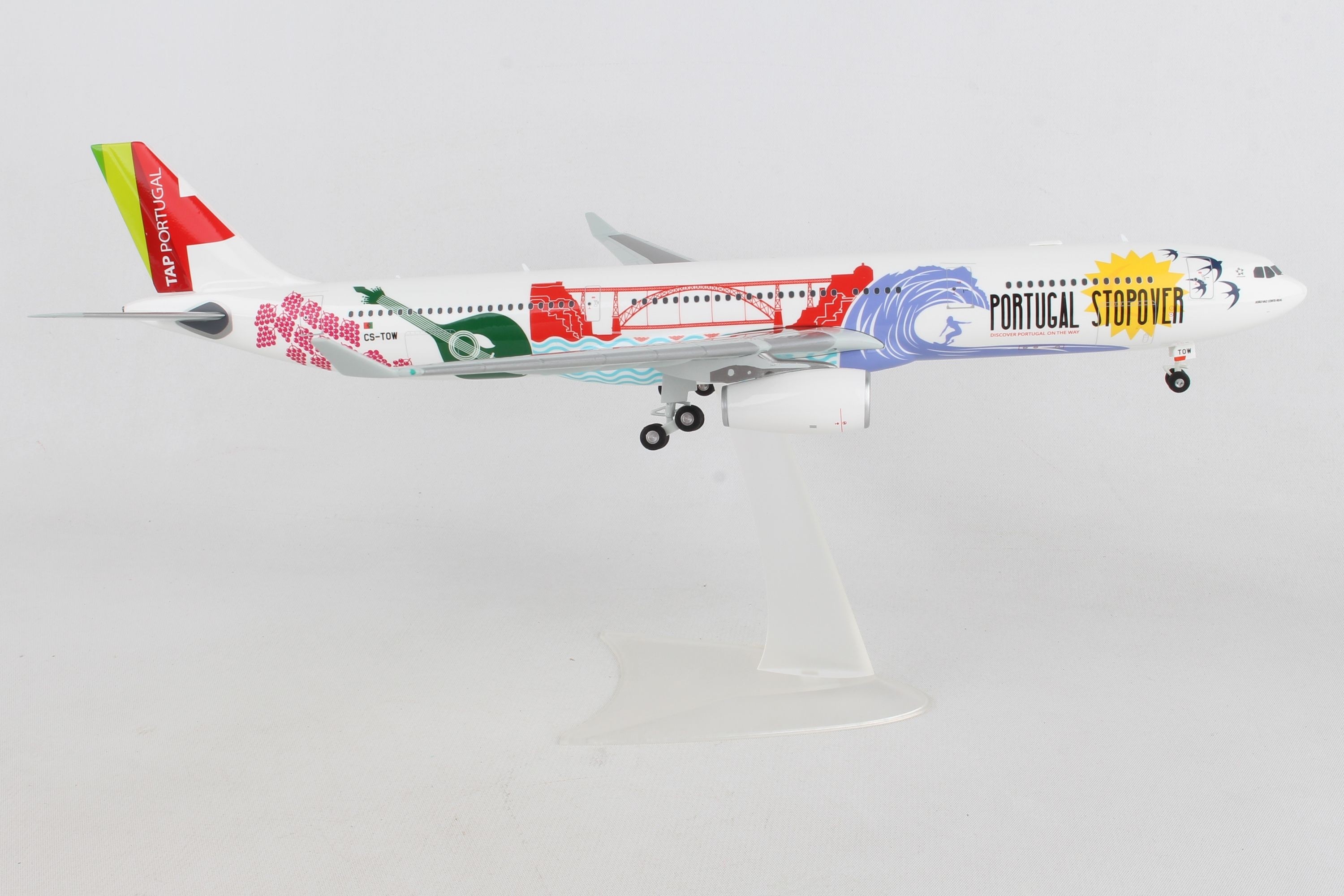TAP A330-300 Reg CS-TOW " Stopover " JC Wings Scale 1:200 Diecast LH2091