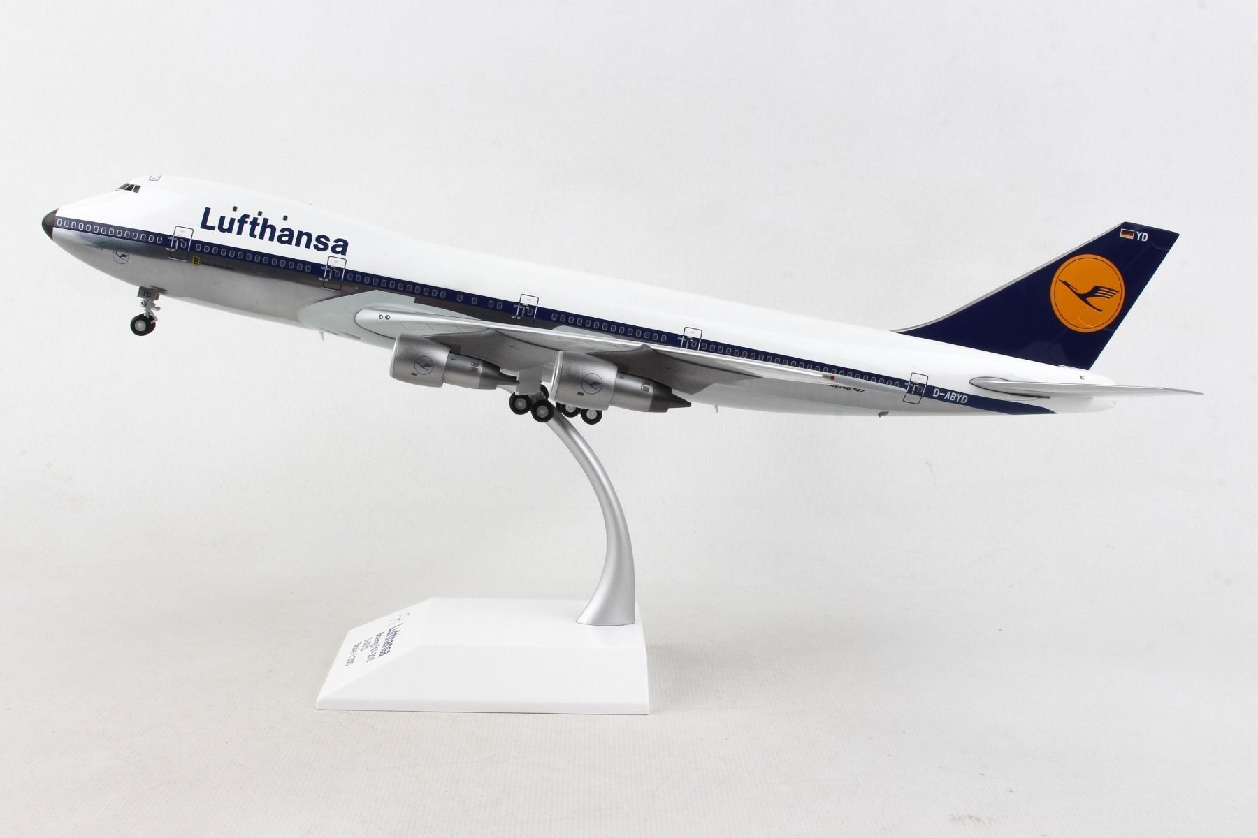 Geschenkkarte Ringeltaube Lufthansa Boing 747 