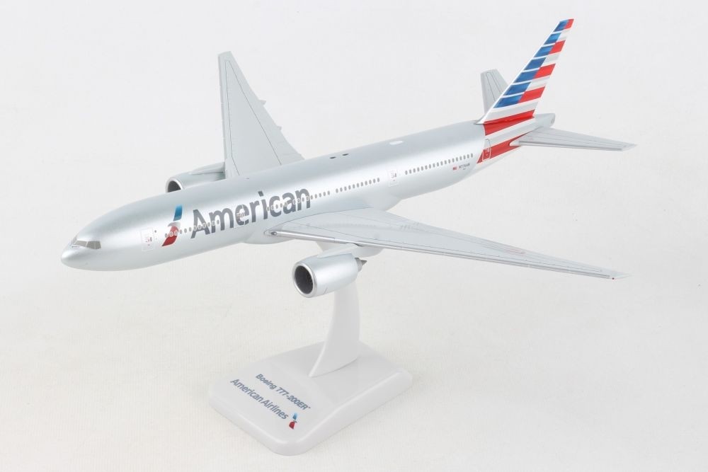 American Airlines,Boeing 777-200ER With Gears,Stand 0052 Hogan Wings 1:200 