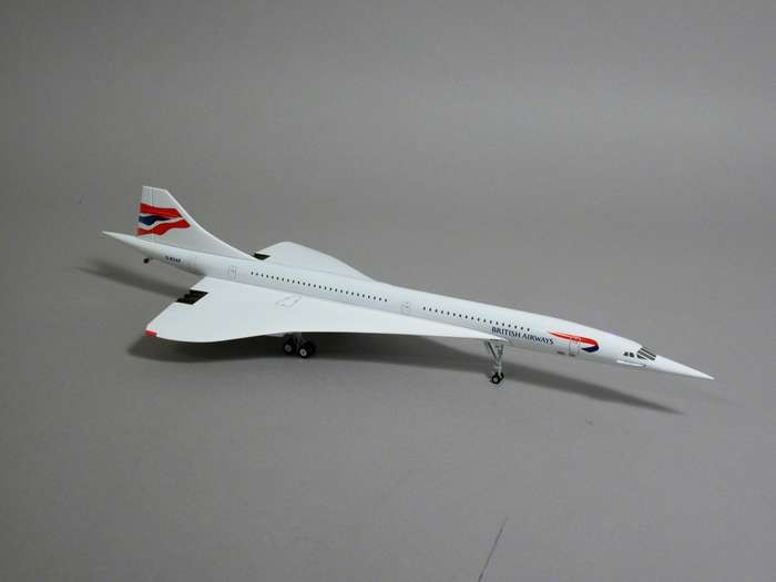 Hogan 1:200 Die-Cast Metal Model Aérospatiale-BAC Concorde