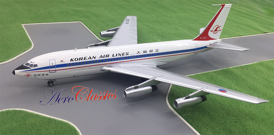 Korean Airlines Boeing 707-138B Reg# HL7403 Western-Aeroclassics 1:200