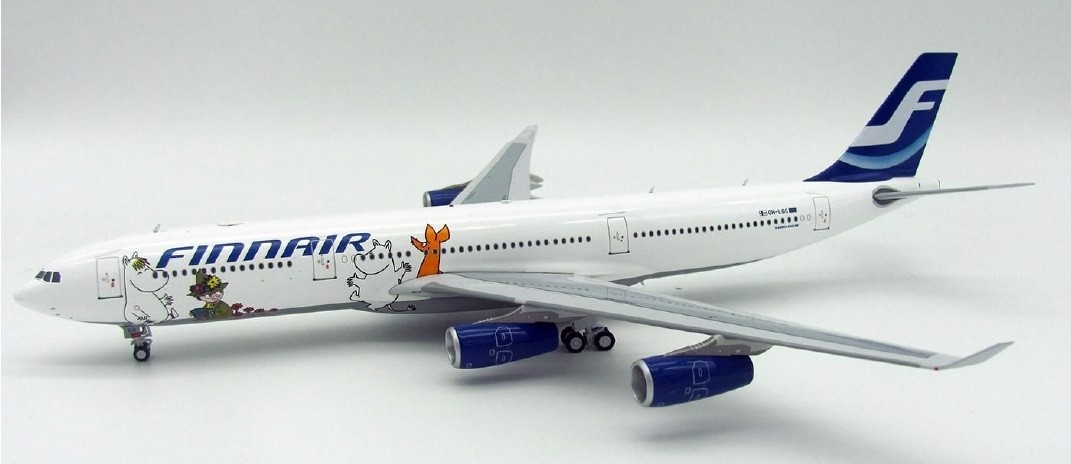 Finnair A340 OH-LQC /" Moomins /" 1:200 Diecast models INFLIGHT200 IF343AY002