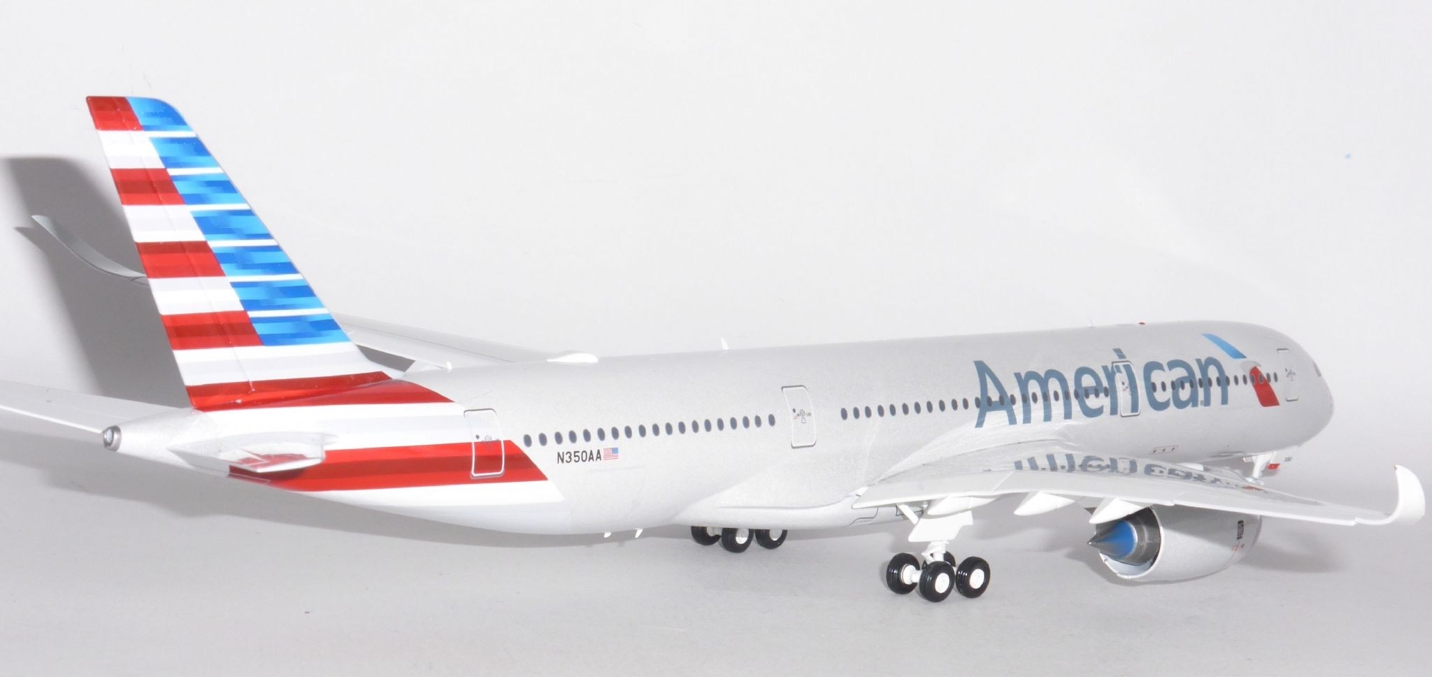 InFlight Die-Cast Models American Airlines New Colors Airbus A350