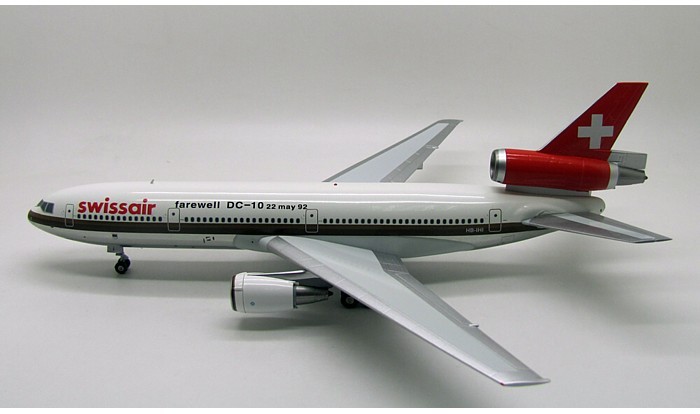 InFlight 200 die- cast model Swissair DC-10-30 Reg# HB-IHI Item