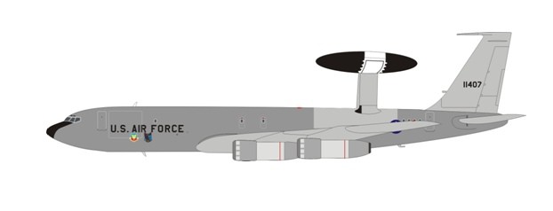 US Air Force Boeing EC-137D ~ 71-1407 (Polished) Aviation200