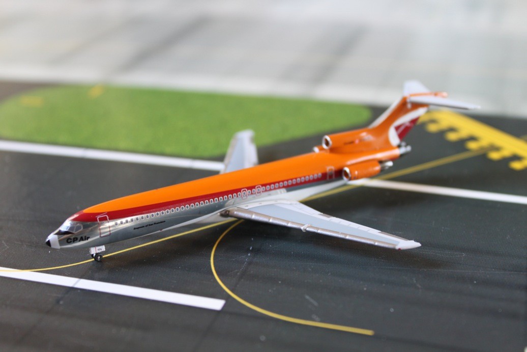 CP Air Empress of San Francisco B727-200 ezToys - Diecast Models
