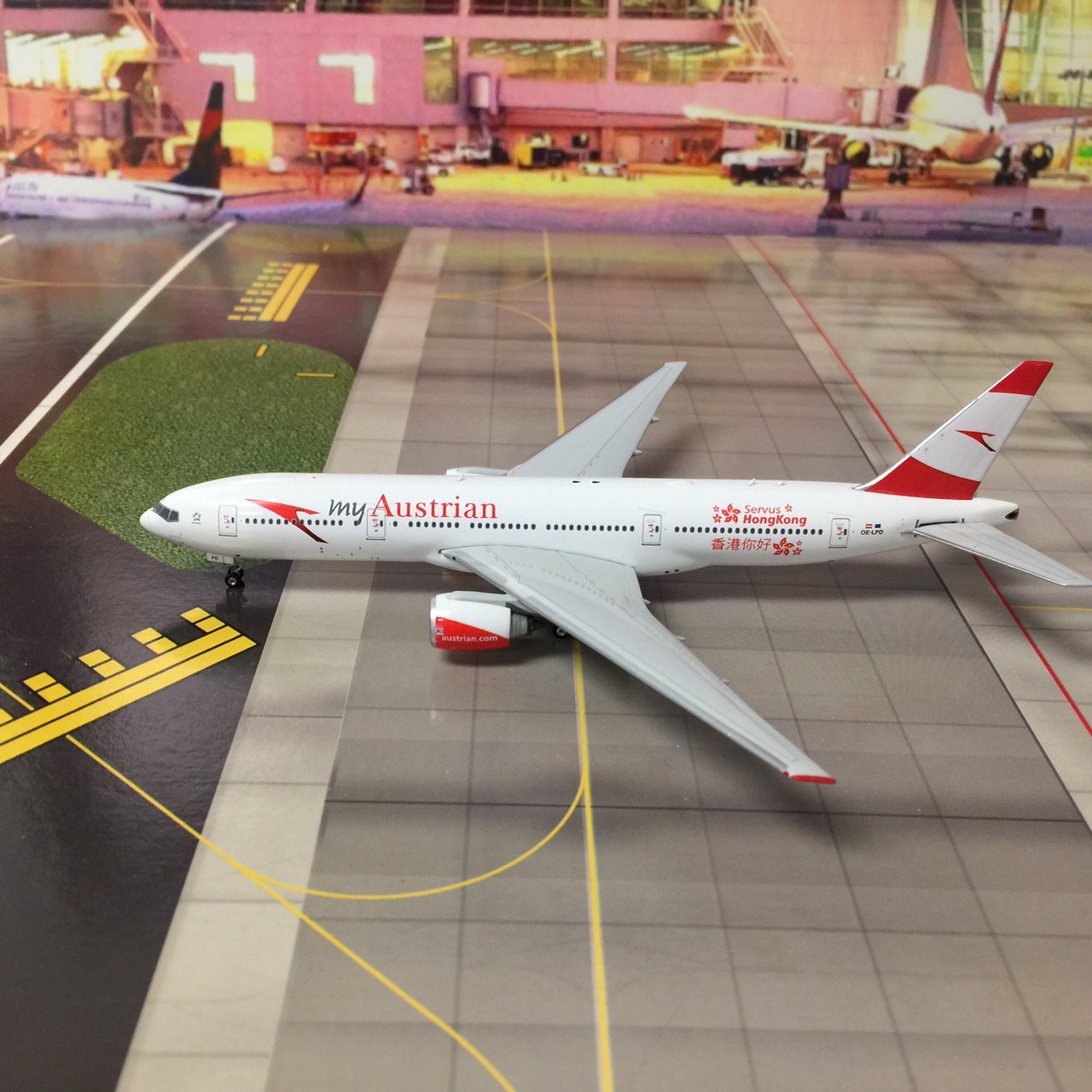 Austrian Boeing B777-200ER