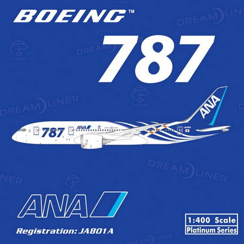 1:400 ANA All Nippon Airways Boeing 787-8 JA801A