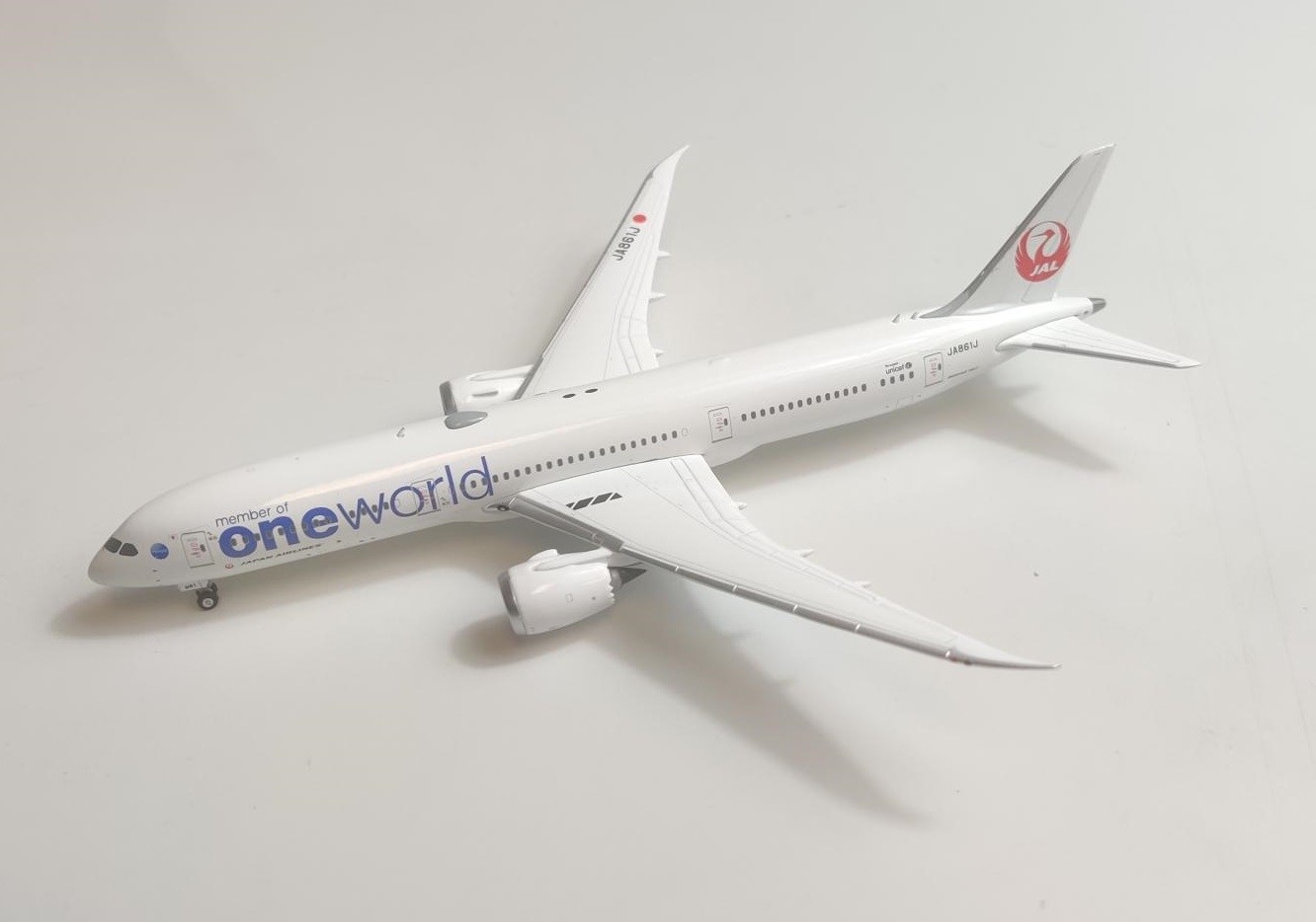 新作ウエア JAL 1/400 JA861J 787-9 模型/プラモデル