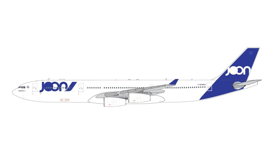 Joon Airbus A340-300 F-GLZP Gemini Jets GJJON1765 Scale 1:400 