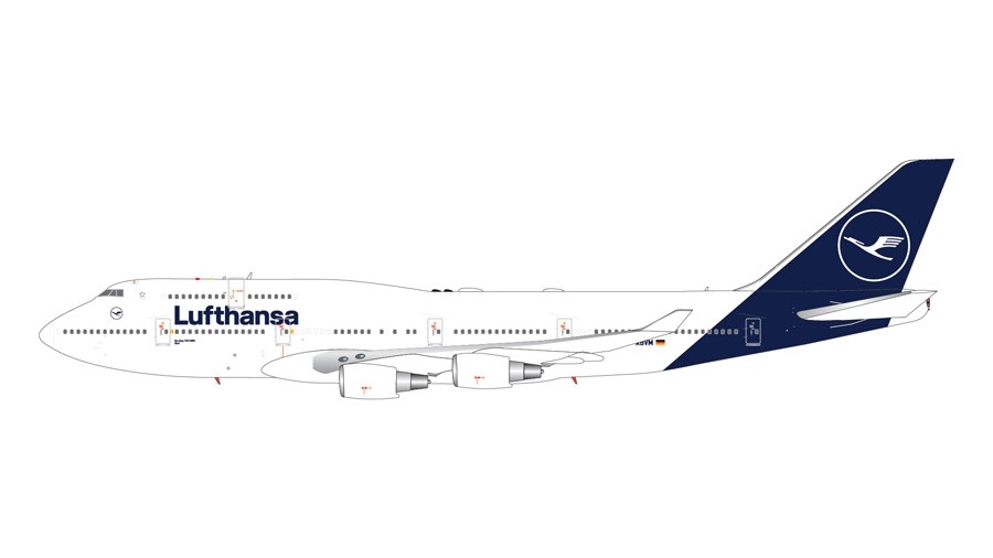 Lufthansa Boeing 747-400 D-ABVM New Livery Gemini200 G2DLH792 