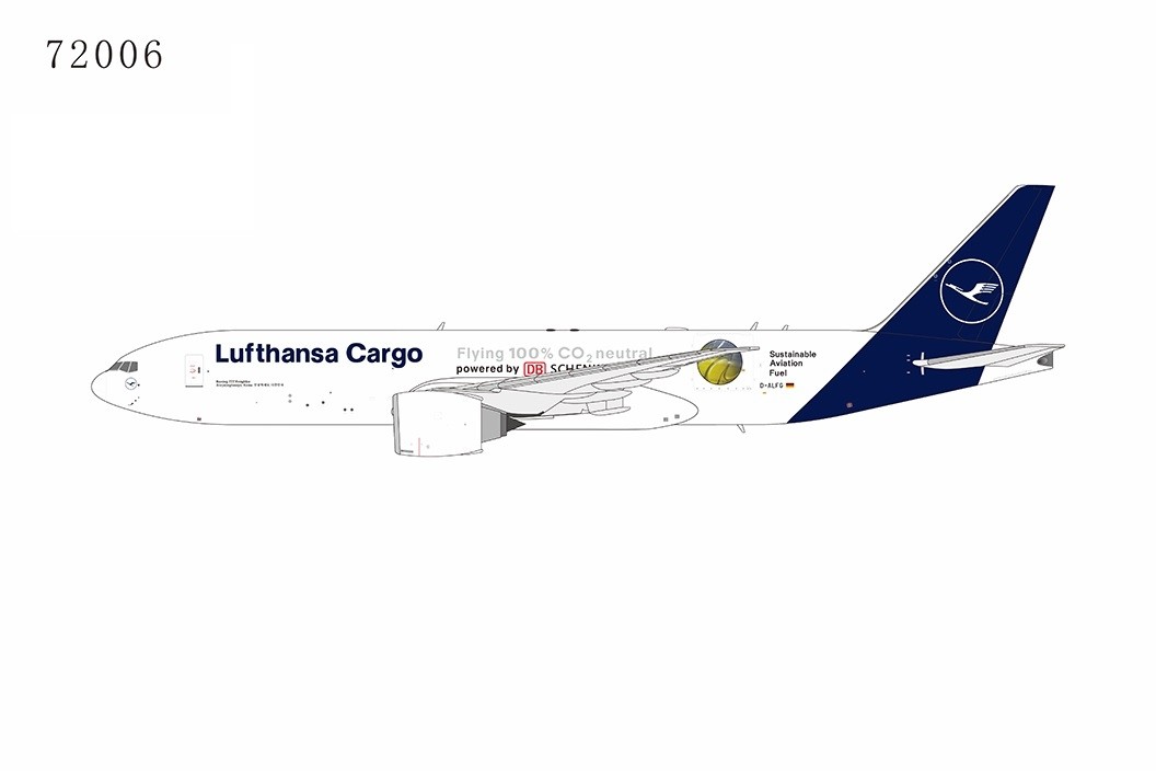 Gemini Jets Lufthansa Cargo Boeing 777 Freighter GJDLH1364 1/400 REG# D-ALFA 