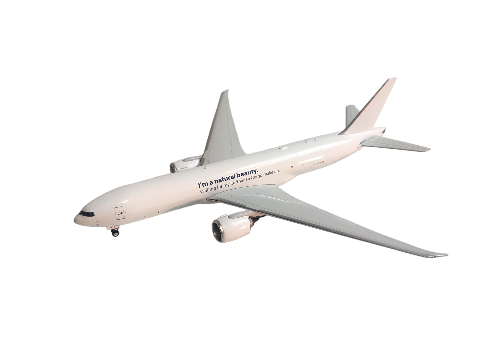 Lufthansa Cargo Natural Beauty Boeing 777-F1H White Body A7-BFG