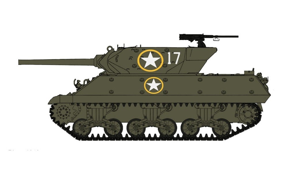 Hobby Master HG3423 M10 Tank Destroyer 601st Tank Destroyer Battalion Volturno 