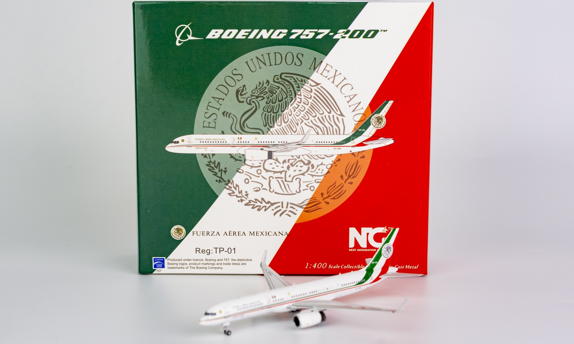 Mexican Air Force 757-200 TP-01 NG53115 NG Model Scale 1:400
