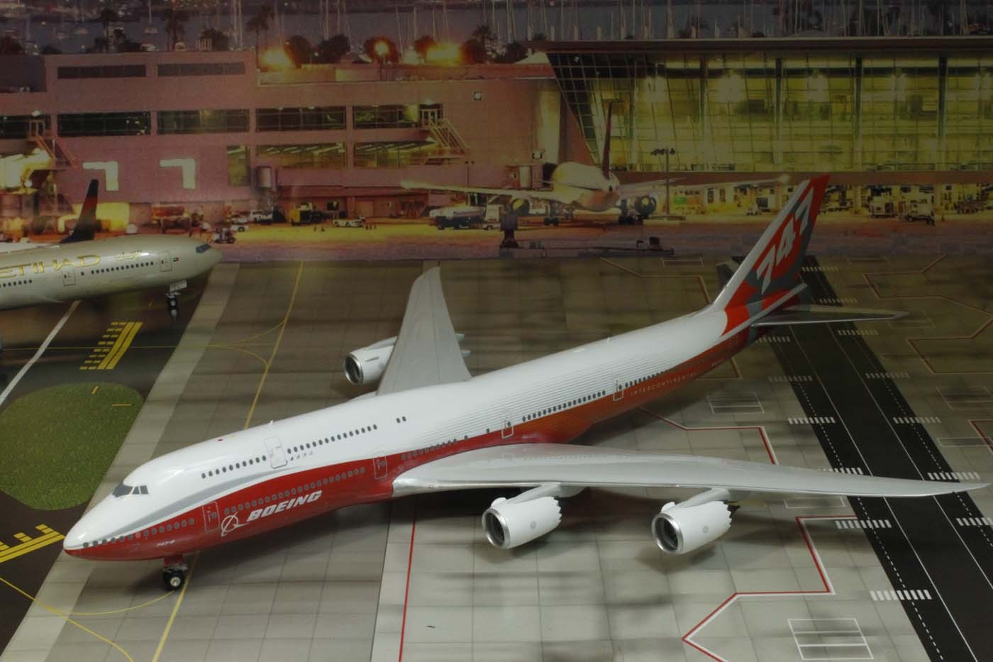 Boeing House Color B747-8i 