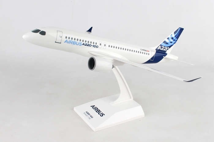 Details about   Skymark SKR957 Airbus Corporate A220-100 1/100 Scale Plane with Stand C-FFDO 