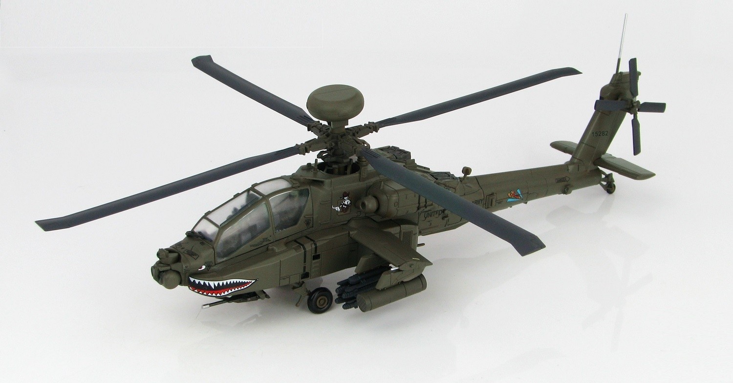 New Tool! AH-64D Longbow US Army helicopter metallic HH1201 scale 1:72