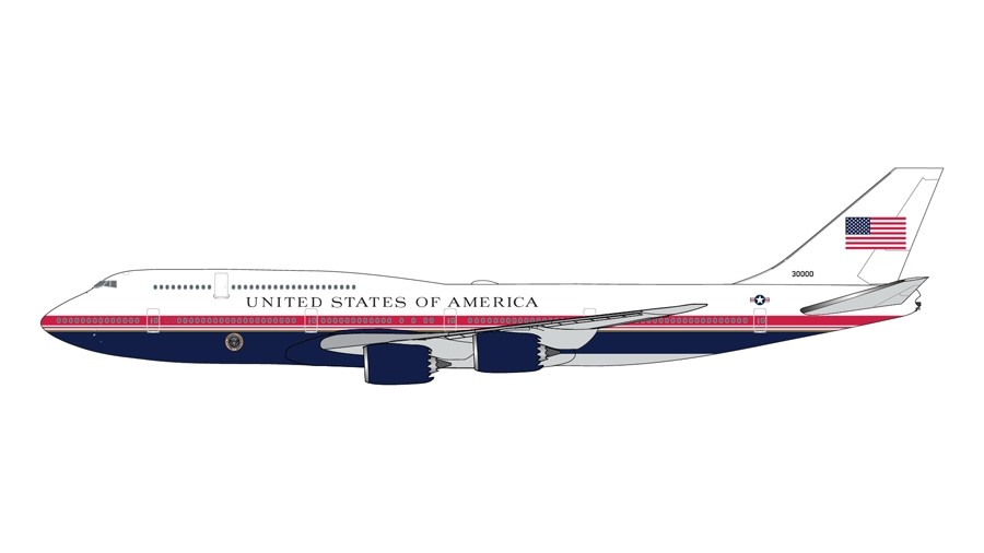 new air force one boeing 747-8
