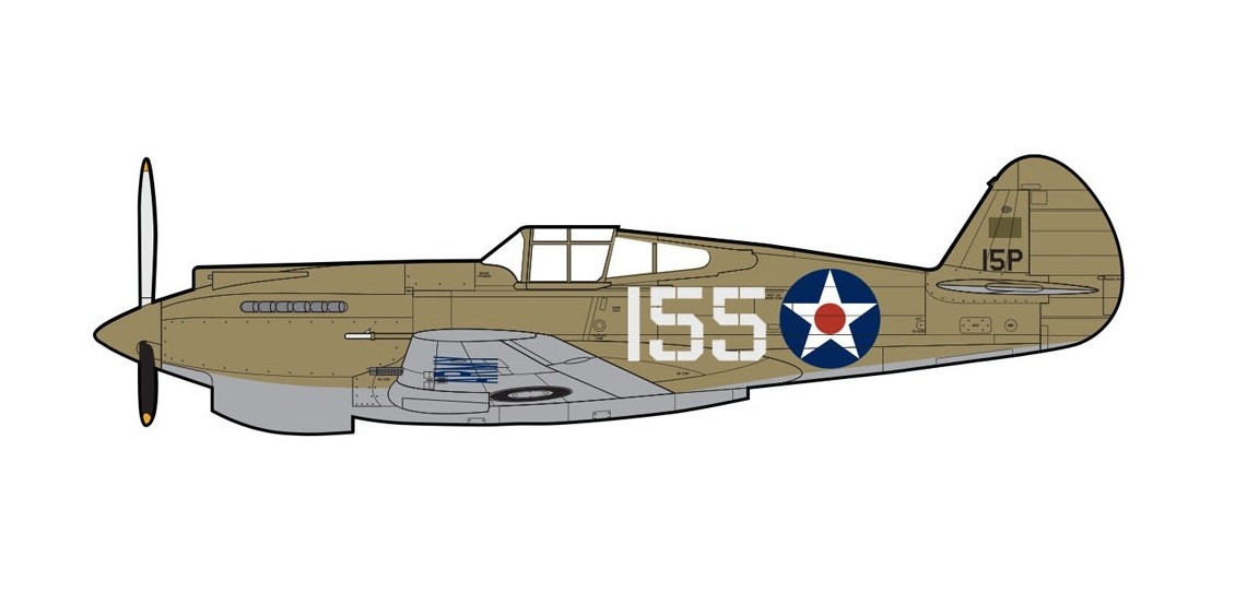 Hobby Master 1:48 P-40 P-40B Warhawk Kenneth Taylor Wheeler Pearl Harbor HA9202