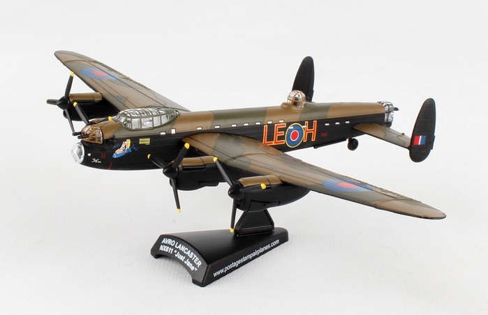 Postage Stamp Collection PS5333-2 Avro Lancaster NX611 1:150 Scale Just Jane ... 
