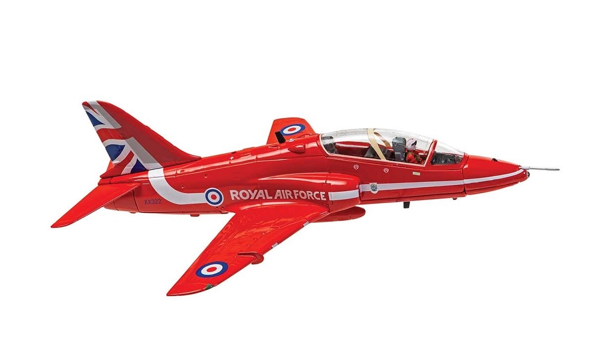 Red Arrows Hawk U.S. Tour 2019 RAF BAe Hawk T1 XX322 Corgi aviation 36017  scale 1:72