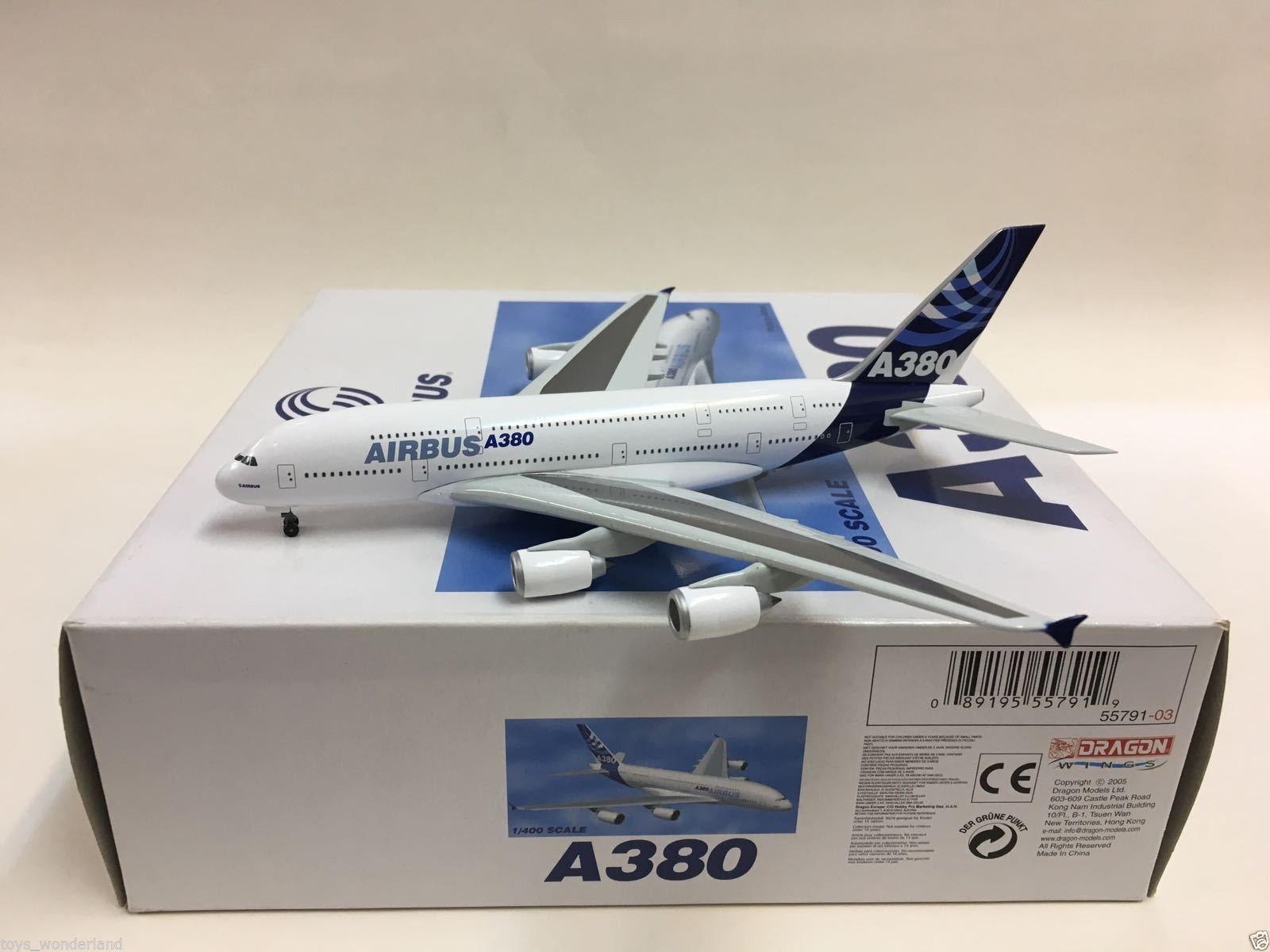 Airbus House Color A380F Dagon Wings DRW55494-03 Scale 1:400