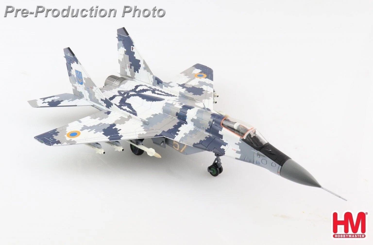 【HOBBY MASTAR】空軍MIG29 FULCRUMC 1/72 Ukrainian Air Force MIG-29 Fulcrum C 1/72 No. 57 Hobby Master