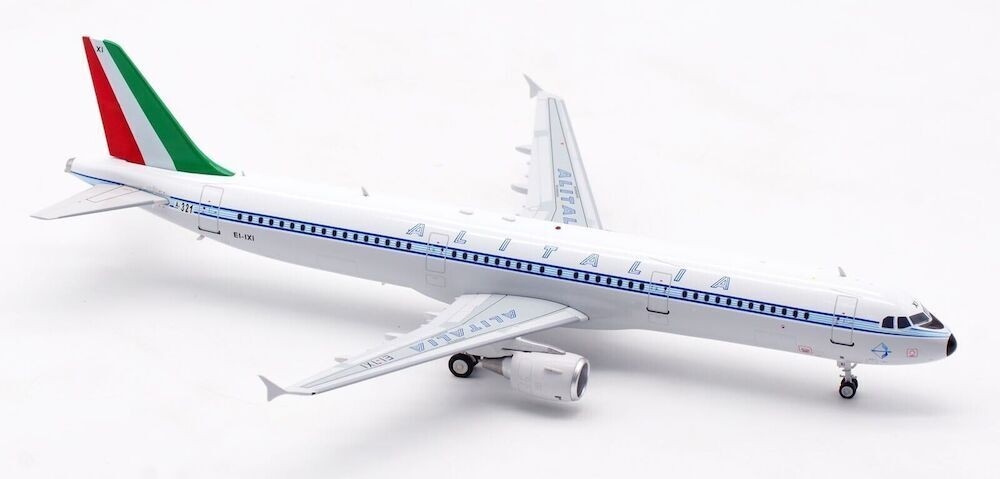 Alitalia retro Airbus A321-112 EI-IXI with stand InFlight