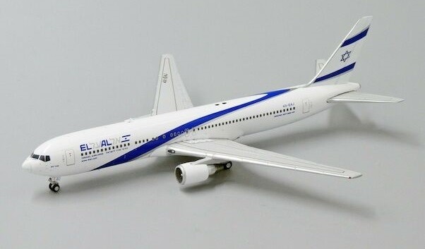 JC Wings 1/400 El Al Israel Boeing 767-300ER 4X-EAJ die cast metal miniature