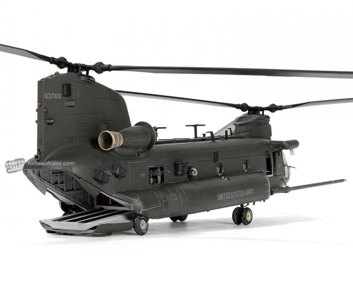 BOEING CHINOOK CH47D MH47G helicopter 1:72nd FOV 821005B-1 or 821005C D E or F