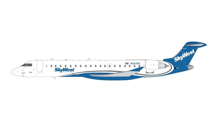 * SkyWest Airlines CRJ700 N604SK Gemini 200 G2SKW710 scale 1:200