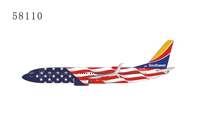 NG Models 1:400 Southwest Airlines Boeing 737-800 "Freedom One" N500WR PRE-ORDER 