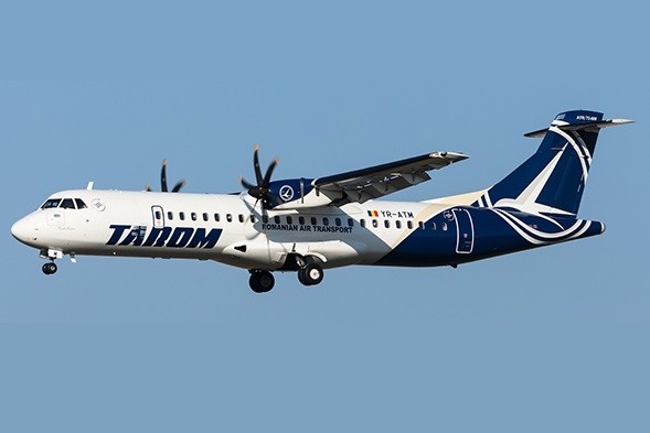 Tarom ATR 72-600 YR-ATM JCWings LH2ROT344 Scale 1:200 ezToys