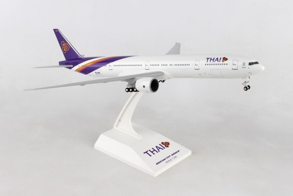 Thai Airways Boeing 777-300 with stand Skymarks SKR944 scale 1:200 ezToys -  Diecast Models and Collectibles