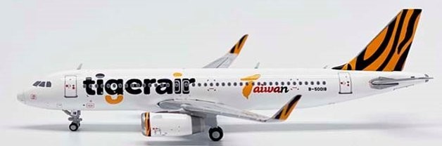 tigerair A320-200 タイガーエアー B-50018 JC Tigerair Taiwan Airbus A320 Reg: B-50018 With Antenna JC Wings