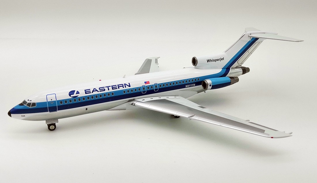 Rare! Eastern Airlines Whisperjet Boeing 727-100 N8111N With Stand  IF721EA0918P Inflight200 scale 1:200