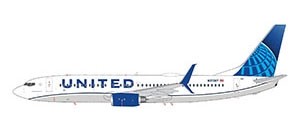 United Airlines Boeing 737-800 scimitars Gemini 200 G2UAL763 scale