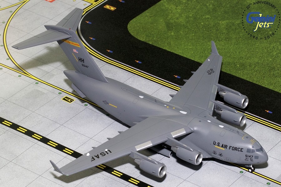 USAF Hawaii ANG Boeing C-17 05-5147 Globemaster III Gemini 200