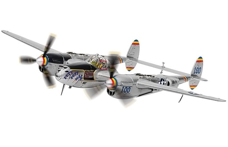 Corgi AA36617 - Lockheed P-38L Lightning 'Putt Putt Maru' 1:72, Col. Charles McDonald, 475° FG, Filippine 1945 - Modello Da Collezione In Die-Cast