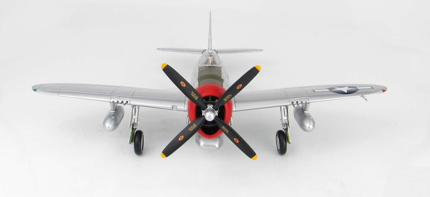 LaKoos Modèle davion Militaire 1:72 P-47D modèle de décoration davion avec de Nombreux détails/US Air Force