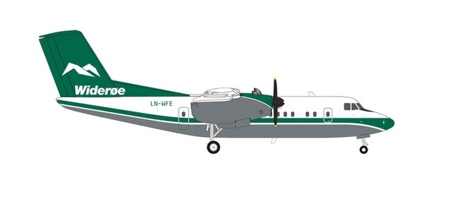 Neu Herpa 570565-1/200 Wideroe De Havilland Canada DHC-7 