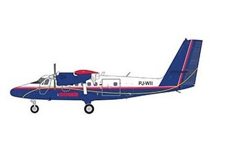 GeminiJets 1:200 Scale Allegheny Commuter DHC-6 Twin Otter Diecast Model G2USA1033