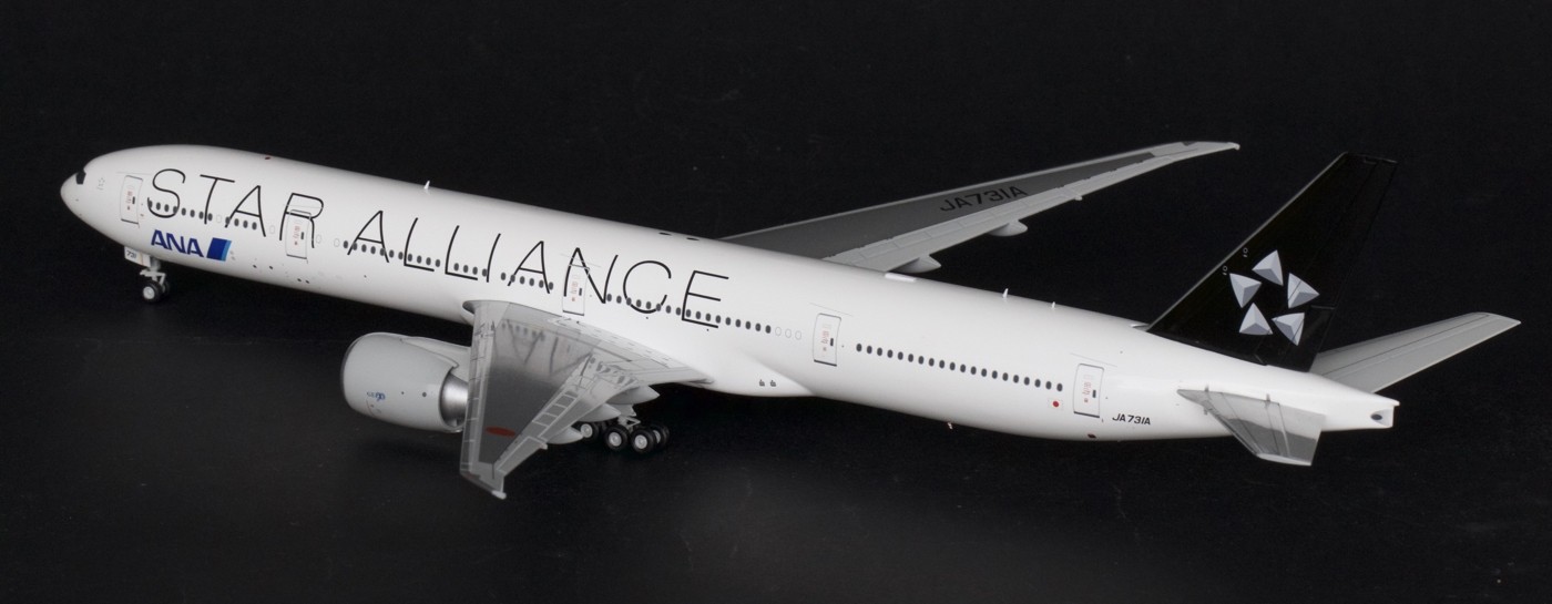 Highly detailed JCWings diecast model airplanes ANA Star Alliance