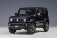 Black Suzuki Jimny Sierra JB74 Bluish Black Pearl AUTOart 78508 Die-Cast Scale 1:18