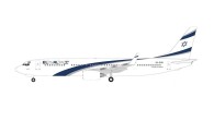 EL AL Boeing 737-900 4X-EHD First Flight to UAE Herpa 534901 scale 1:500