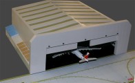 Widebody Aircraft Hangar GJWBHGR2 Gemini scale 1:400 